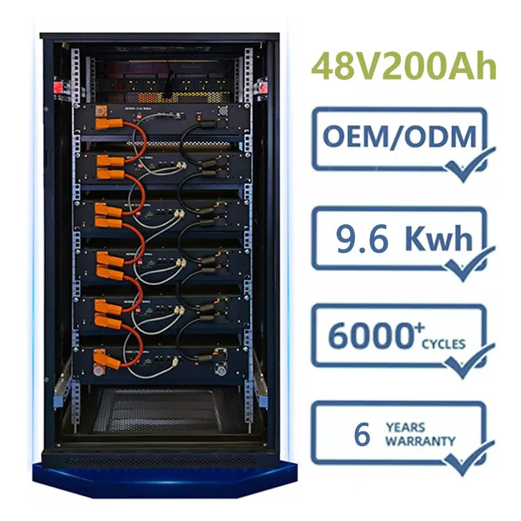 48V 200AH Raf Modeli Enerji Depolama Lityum Pil